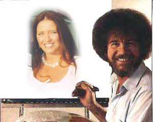 Bob Ross Painted Me!