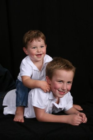 BRADEN 3 AND GAVIN 7      (2 of my grandkids)