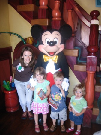 Kids and me and Disneyland