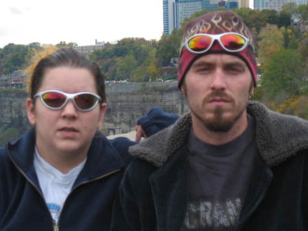 Me and My Hubbie Ray at Niagara Falls 2005
