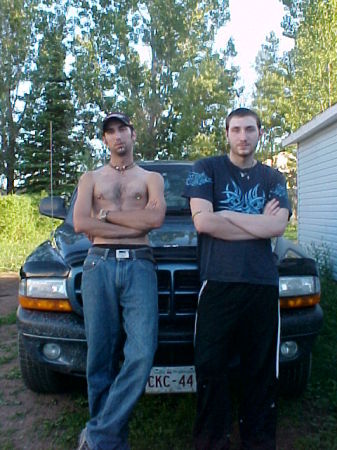 My Brother and I again in New Brunswick