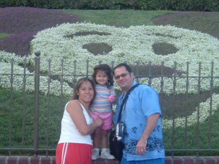 The King Family at Disneyland