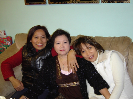 with me is my sister and my aunt