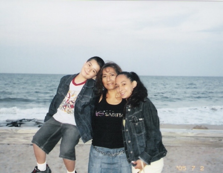 My children and I in Bethany Beach - Summer 2005