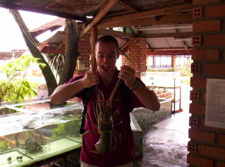 My eighteen dollar lobster in Thailand