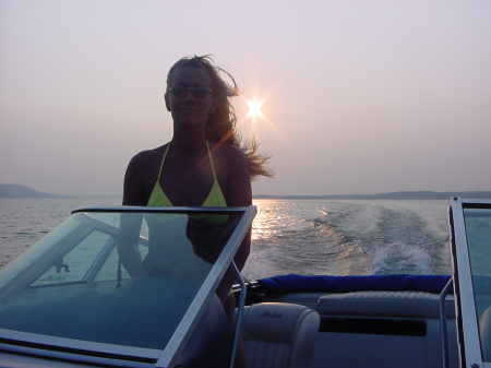 Me at Greers Ferry Lake 2005