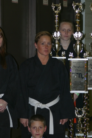 Karate Tourny -- Careful!  That big trophy is MINE!