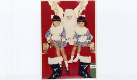 Christmas "1972 My Sister and me!