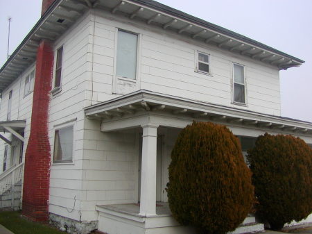 Side view of house