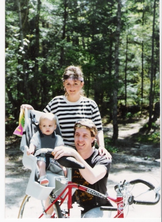 Bike Ride in the White Mountains - Memorial Day Weekend 1990