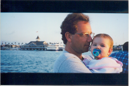 Katelyn and I - Balboa Island, California - 2000