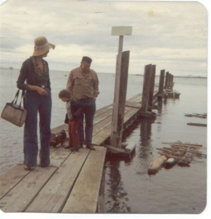 DUNGENESS WITH MY DAD 1974