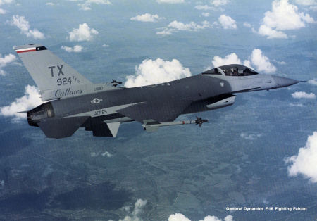 924th TFG F-16 Falcon