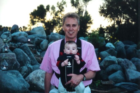Mark Dunham and his son Ethan June 05