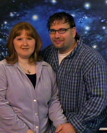 My husband Neil and I - Christmas 2005