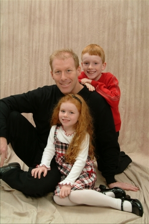 My husband of 17 years, Rusty, and two precious children, Cooper and Chloe