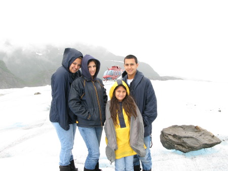 In Alaska with cousin & kiddies