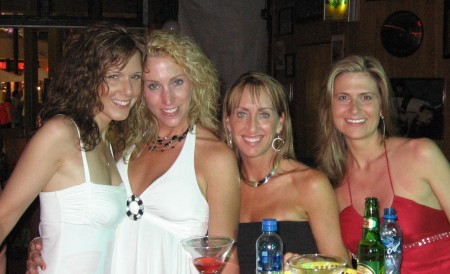 Kristin, me, friend Margaret and Angi