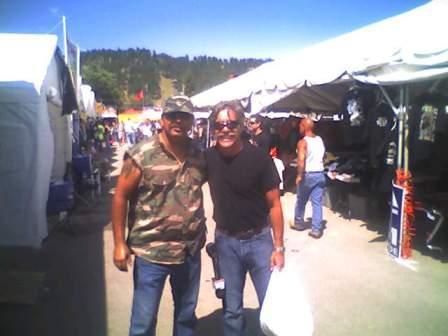 Dave & Geraldo in Sturgis '07