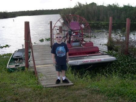 Tyler 7 Years Old, Florida Everglades