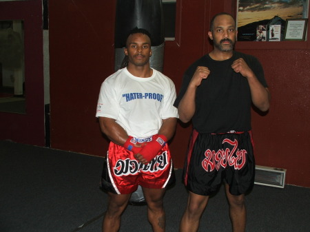 Me and my mma instructor