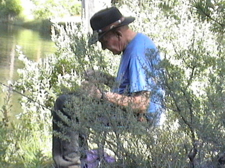 joe fishing last summer