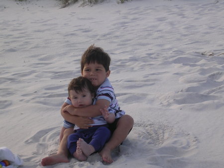 Buds at the beach!