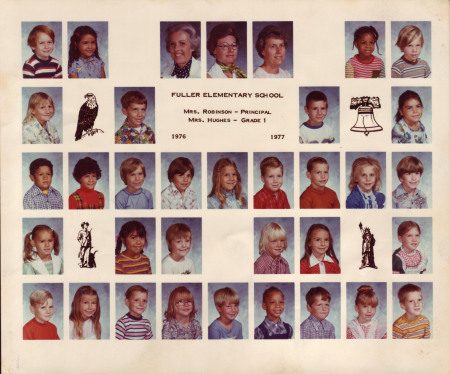 Fuller Elementary 1st Grade 1976-1977