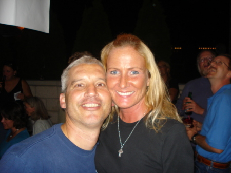 Jeff Pelzel & me at the MHS reunion 10/07