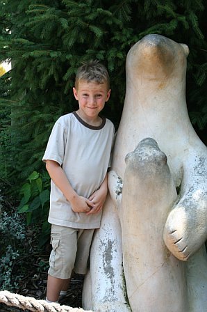 Ben at the zoo