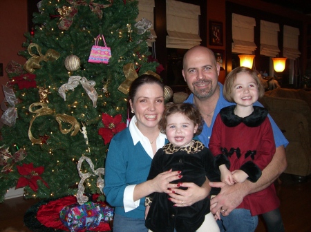 My Children and Husband Christmas 2006