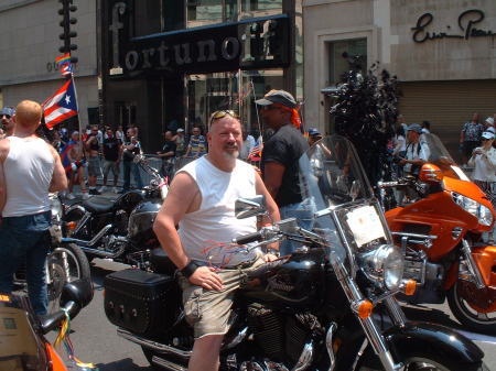 Stephen On His Bike