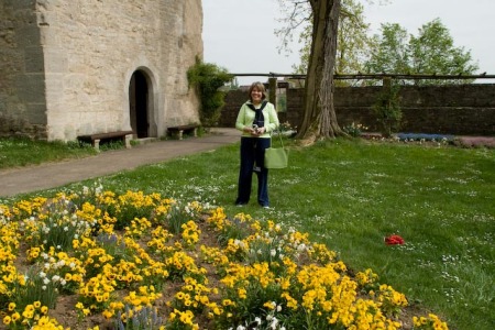 BJ in Castle Park, Rothenberg Germany