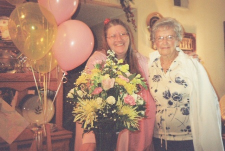 Me and my mom (age 90..) May of 2010
