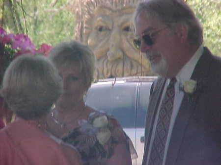 Alf and me at Elliot's wedding