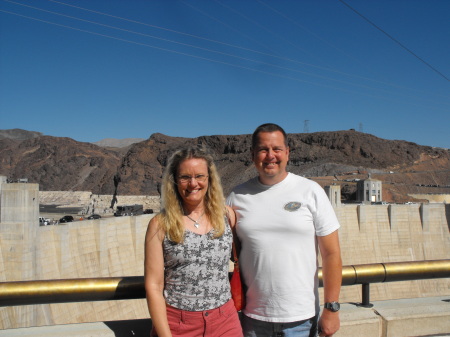 Mark and I at Hoover Dam