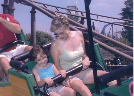 Me & Ally at Cedar Point