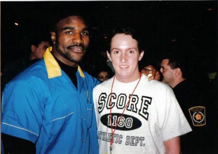 me with evander holyfield