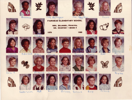 Fairmead 4th Grade 1979-1980