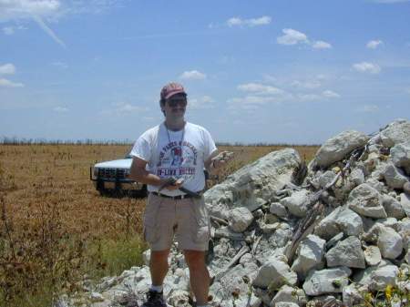 ron collection at concretion pile