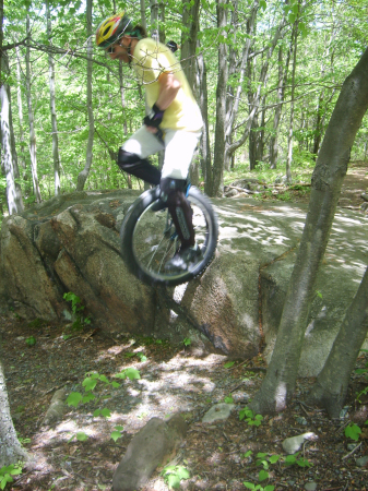 Mountain Unicycling - Ramapo Reservation