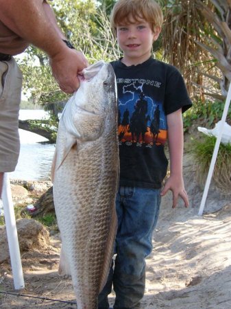 Alex and his Red Drum