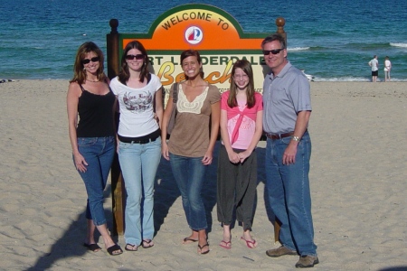 The McAllister Family (Sandy, Laura, Danielle, Paige and James)