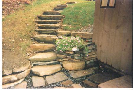 stone work I did