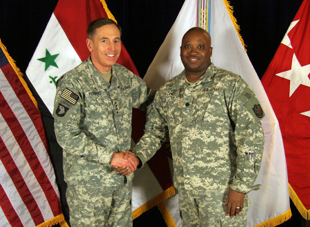 The Commanding General & LTC Packnett