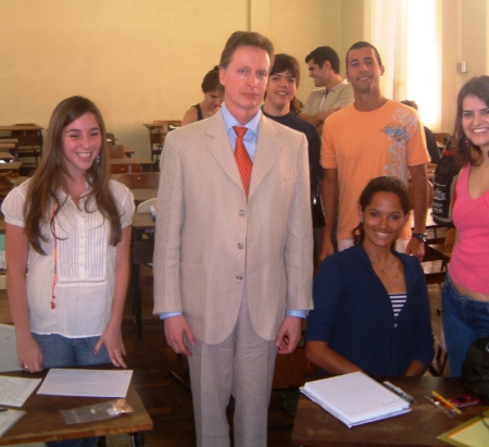 Guest lectured in U Parana, Brazil