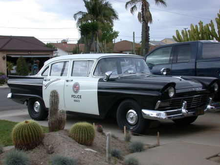 1957 Ford Retired Police Car