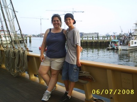 Jonathan and I at Harbor Fest