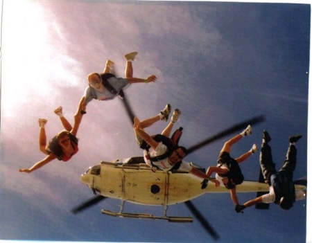 My skydiving days