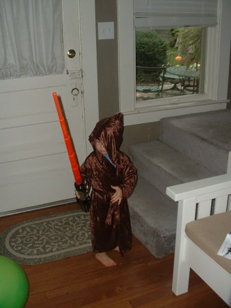 Baby Jedi in Training